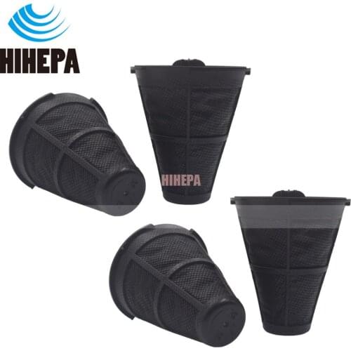 4Pcs Dust Collection HEPA Filter Kit for IRIS IC-FAC2C/CF-FS2 Mattress and Furniture Vacuum Cleaner Accessories,Cleaning Filters