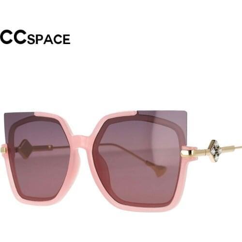 53167 Cat Eye Polarized Rhinestone Metal Legs Ladies Sunglasses Decorative Vintage Fashion Men Womens Shades UV400