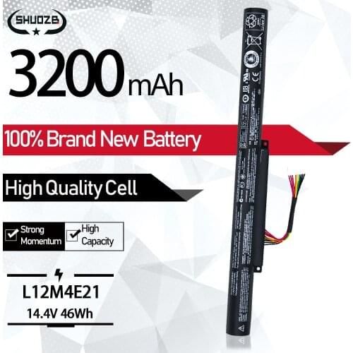 L12S4K01 Laptop Battery For LENOVO Ideapad Z400 Z400S Z400A Z400T Z510 Z510A Z500 Z500A L12L4K01 L12M4E21 L12M4K01