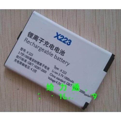 X223 cell phone battery For PHILIPS X703 K700 K600 F511 X503 F322 X223 A20VDP/3ZP X332 with phone stander