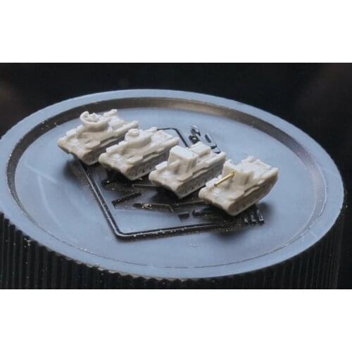 Military model accessory resin upgrade parts 1/700 IJA IJN chariot tank model kit 4 types 5pcs