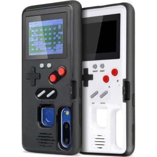 Playable Gameboy Case For Huawei P30 Pro Case Teris Retro Game boy Cover For Huawei Mate 20 P20 P40 Pro Nova 3 4 Honor 20 8X 9X