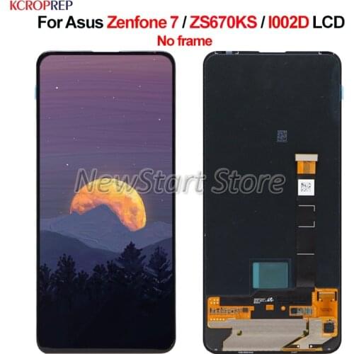 For Asus Zenfone 7 ZS670KS I002D LCD Display Touch Screen Digitizer Assembly For Asus ZS670KS I002D lcd Replacement Accessory