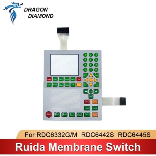 DRAGON DIAMOND Ruida Membrane Switch Key Film Keyboard Mask for RDC6332G RDC6332M RDC6442S RDC6442G RDC6445G