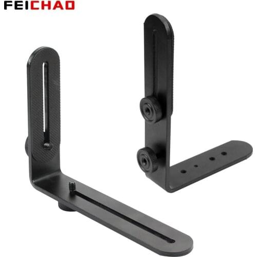 Single L 1/4" Screw Shaped Photography Light Bracket Tripod Camera LED Flash Holder for Canon For Nikon SLR Camera LED Accessory