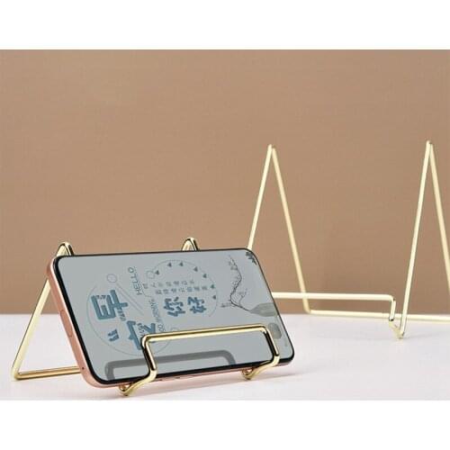 Art Display Stand Easel Exquisite Bookshelf Dish Rack Plate Bowl Picture Frame Photo Book Pedestal Holder Home Decoration