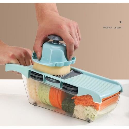 Vegetable Cutter Shredders For Vegetables Slicers Grater Multi Slicer Peeler Carrot Fruit 6 in 1 Gadgets Vegetable Cutting Tools