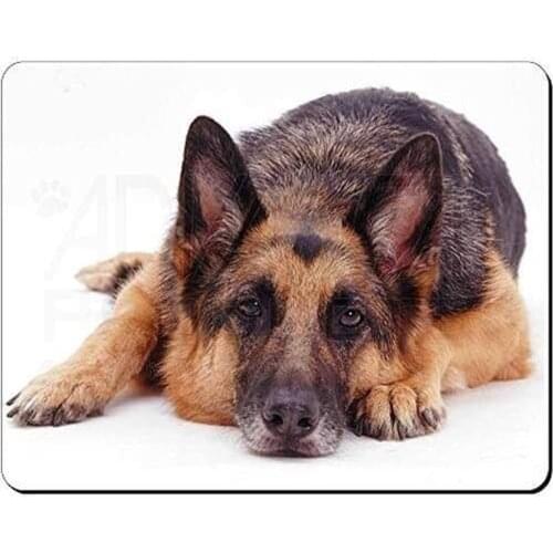 German Shepherd Computer Mouse Mat Pad