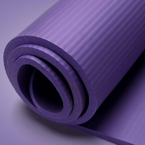 10/15/20mm Yoga Mat Enlarged Thickening NBR Fitness Exercise Sport Mats Non-slip For Gym Home Fitness Pads Gymnastics Dance Pad