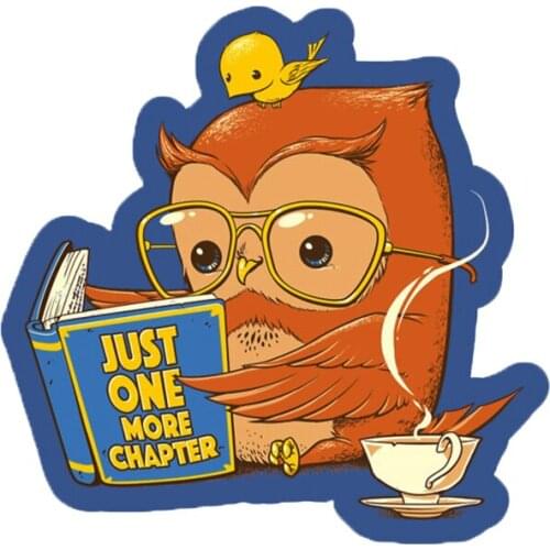 Just One More Chapter pin badge