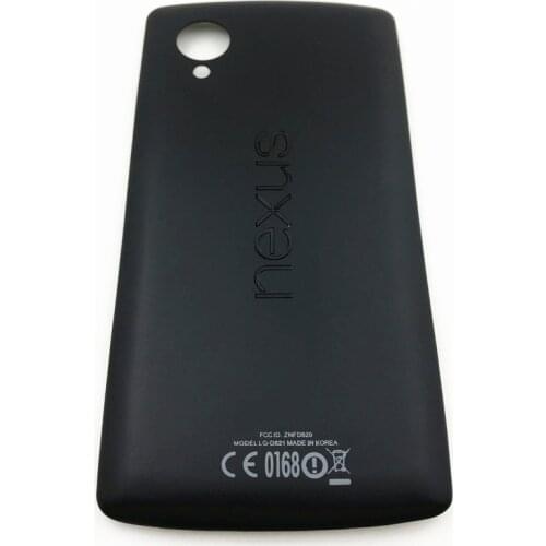 For LG Google Nexus 5 D820 D821 Battery Cover Rear Door Housing Battery Door Back Case With NFC Replacement Parts