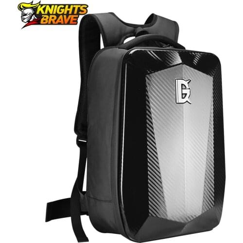 Motorcycle Bag Mochila Motociclista 40L Carbon Fiber Waterproof Package Bag Helmet Backpack Travel Bag Moto Luggage Bags