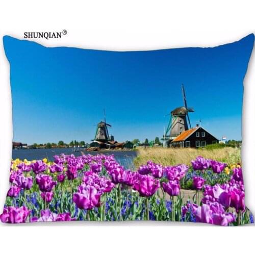 New Netherlands Pillow Case Custom Wedding Pillowcase Cover Cases Gift Zippered Rectangle Pillow Case 18-1-30
