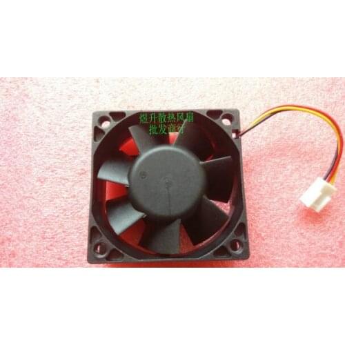 Genuine 60*60*25 CHA6012EBSN-A DC12V 0.38A 6CM SUPERRED 3 line of large air cooling fan