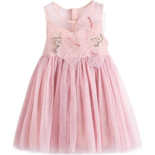 Girls dress summer 2019 kids dresses for girls clothes children clothing girl party dress sleeveless princess dress vestidos