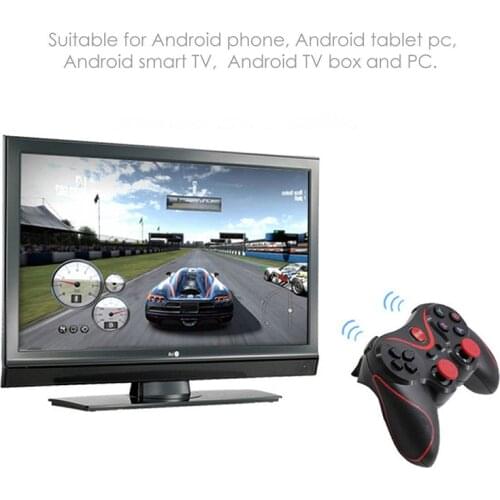 Remote Wireless Bluetooth Game Controller Gamepad Joystick For Android Phone PC Bracket
