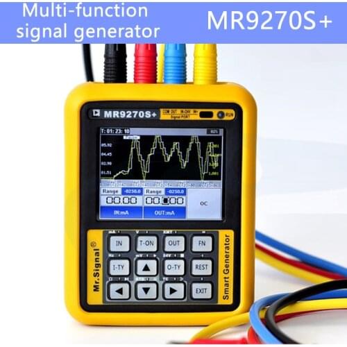 Upgraded MR9270S+ 4-20mA Signal Generator Calibration Current Voltage PT100 Thermocouple Pressure Transmitter PID Frequency