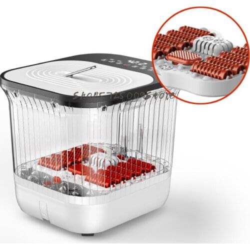 Foot Bath Intelligent Household Foot Bath Electric Massage Full Automatic Heating Constant Temperature Bubble Leg Bath