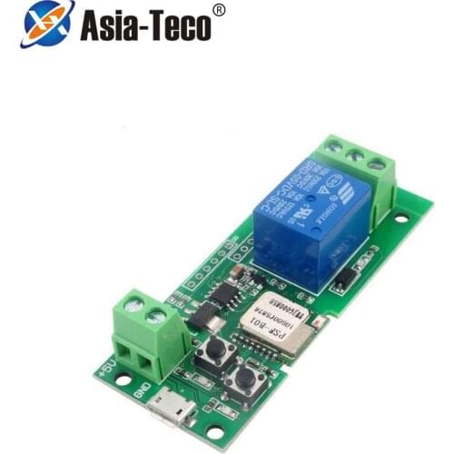 DC 5v Smart Home jog / self-locking Wifi Wireless Remote Control Timer Switch Module for IOS/Android