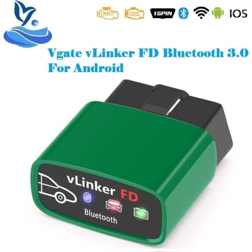 Vgate vLinker FD+ELM327 Bluetooth 4.0/3.0 For FORScan wifi OBD2 Car Diagnostic OBD 2 Scanner J2534 Auto Tool ELM 327 V 1 5