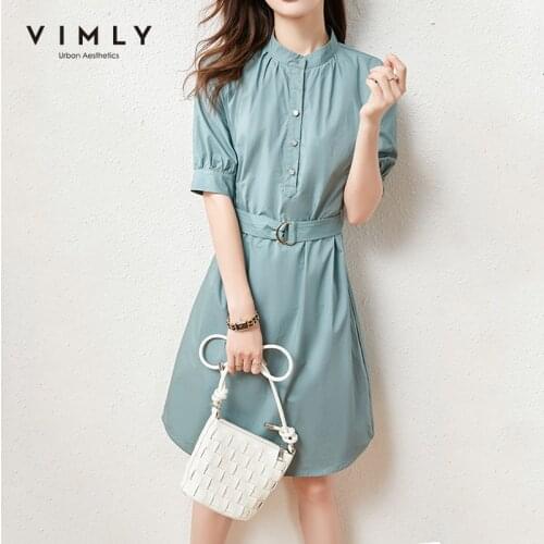 Vimly Short Sleeve Dresses