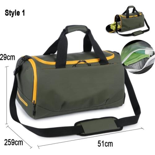 Waterproof Sports Gym Bag Women Men Bag Fitness Yoga Mat Tas For Training Men Gymtas Sac De Sport traveling handbags XA584wa