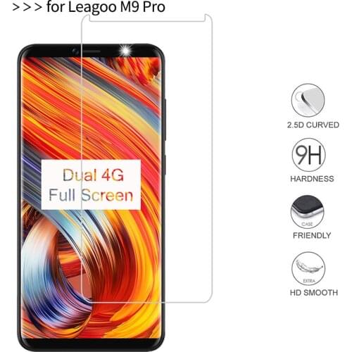 0.26mm 9H 2.5D Premium Screen Protector Tempered Glass for Leagoo M9 Pro Anti-scratch Protective Film Cover Guard
