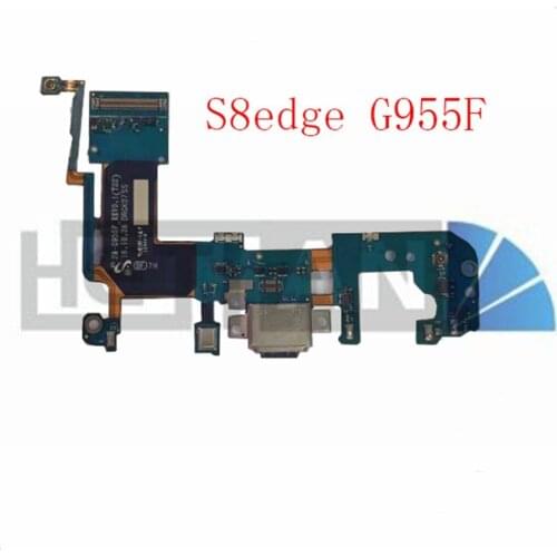 1pcs new original For Samsung Galaxy S8 G950F and S8 edge G955F charger charging connector usb dock port plug flex cable Ribbon