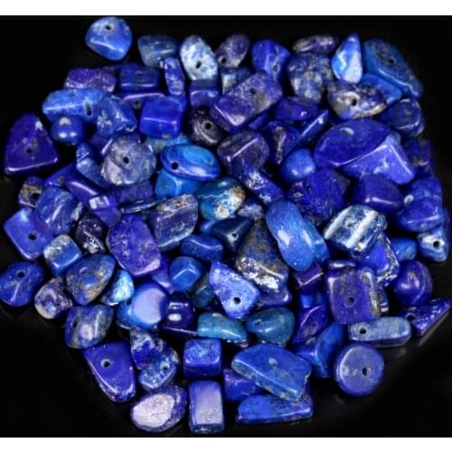 16 Inches Natural Irregular Blue Lapis Lazuli Stone Chips Gravel Beads For Jewelry Making DIY Bracelet Necklace Accessories