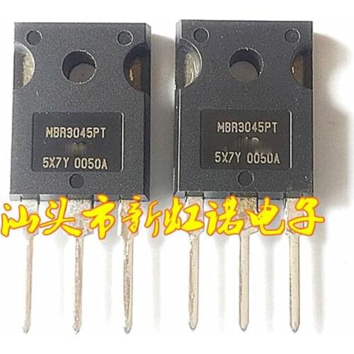 5Pcs/Lot New Original MBR3045PT Schottky Diode Integrated circuit Triode In Stock