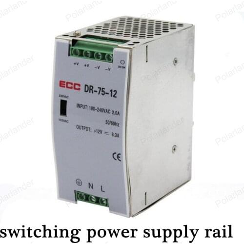 AC/DC 12V 6.2A LED Driver Switching Power Supply rail dual output Voltage Transformer for Led Strip Display Billboard