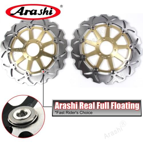 Arashi 1Pair For DUCATI SPORT 620 2003 2004 320mm CNC Floating Front Brake Disc Brake Rotors 620 SPORT For DUCATI