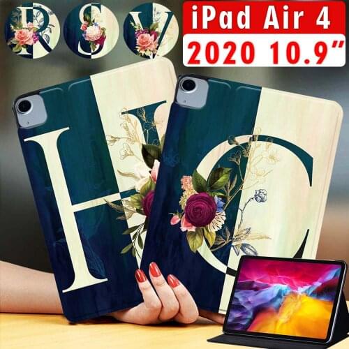Tablet Case for Apple IPad Air 4 2020 10.9 Inch Tablet Stand Folio Cover Case + Free Stylus