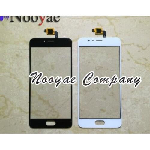 Black/White Sensor Screen For Meizu M5s / Meilan 5S Touch Screen Digitizer Glass Panel Screen Replacement ; 10pcs/lot