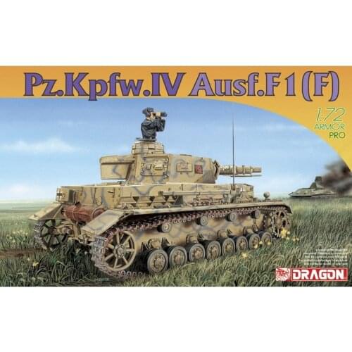 DRAGON 7321 1/72 Pz.Kpfw.IV Ausf.F1(F) - Scale model Kit