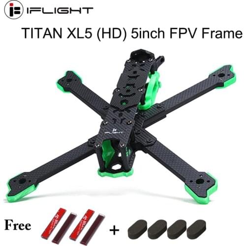IFlight TITAN XL5 (HD) 250mm 5inch FPV freestyle frame with 6mm arm compatible XING 2208 for FPV Racing Drone