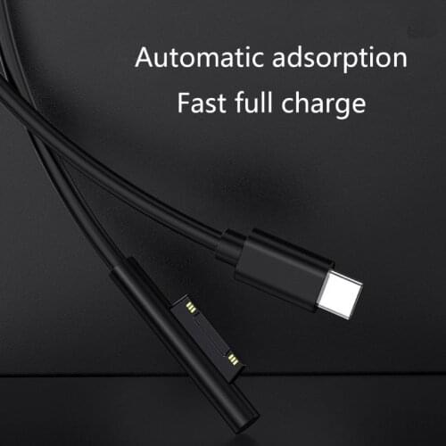 150cm Fast Charging Cable USB C Type C Charger Power Supply Adapter PD Cord for Surface Pro 7/6/54/3 Book/Book 2