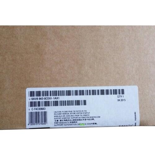 New And Original In Box Factory Seal 6AV6 643-0CD01-1AX1 6AV6643-0CD01-1AX1 HMI