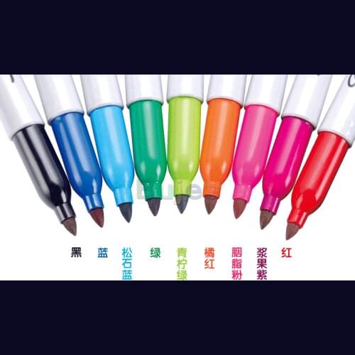 Sharpie Single Color Marker Rough Drawing Key Professional Drawing Comic Shoes Oil Art Suit for Students Markers Paint