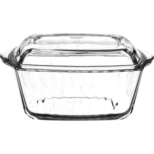 Pasabahce 59049 Lid Pyrex Square Pots