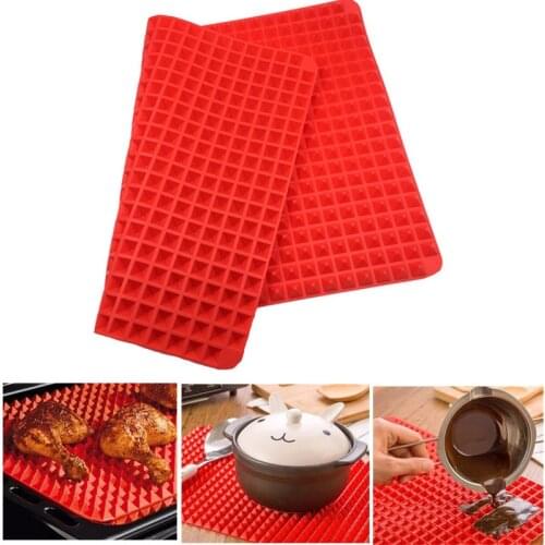 Pyramid baking mat silicone non-stick cooking mat Oven Baking Mould Sheet Mat Kitchen Tools Bakeware