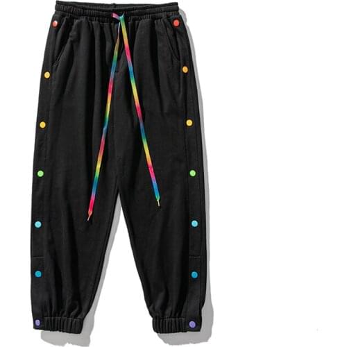 Streetwear Jogger Pants Woman Clothing 2021 Mens Casual Sweatpants Solid Color Trousers Man Oversize Korean