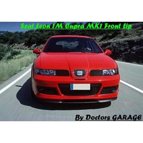 Seat Leon Cupra 1M MK1 Universal Front Bumper Attachment Black Front Spoiler Lip Splitter Diffuser Body Kit Protecter Accessory