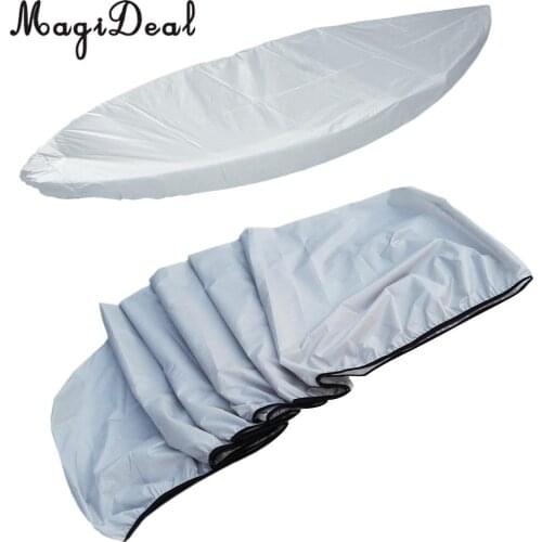 MagiDeal Universal Waterproof UV Sunblock 2.7m-4m Fishing Boat Canoe Kayak Dust Cover Shield Protector for Storage, Transport