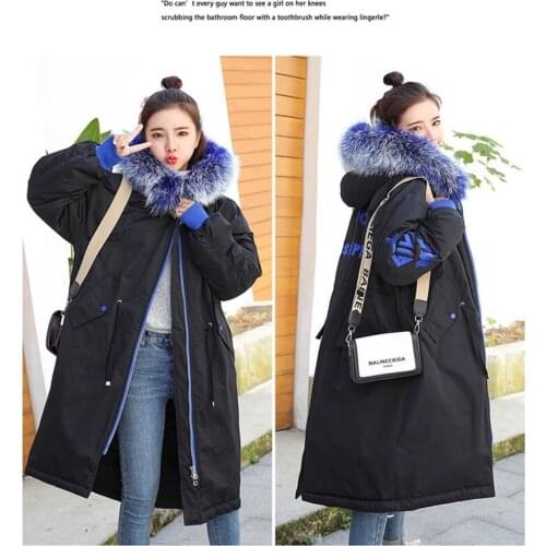 Female Jacket Autumn Winter Coat Women Clothes 2020 Parkas Jacket Fur Collar Korean Vintage Streetwear Parka Women Tops ZT3689