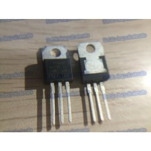 50PCS/LOT TYN412RG TYN412 SCR 400V 12A 15MA TO-220AB