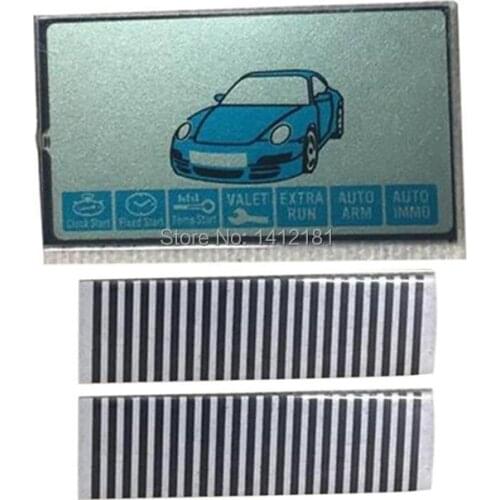 7PCS/lot B9 LCD display flexible cable for Car Alarm Starline B9 C9 Remote Keychain Key Jaguar ez-one KGB FX-7 FX7 EX-8 EX8