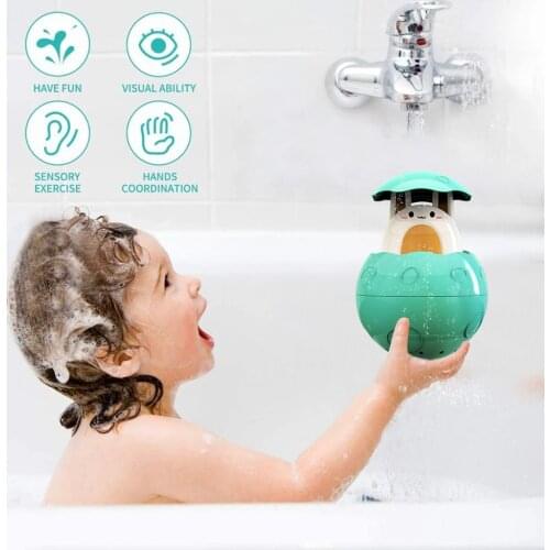 Baby Bathing Toy Kids Cute Duck Penguin Egg Water Spray Sprinkler Bathroom Sprinkling Shower Swimming Water Toys Kids Gift