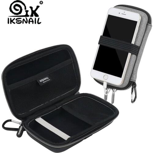 IKSNAIL Power Bank Storage Bag Electronic Organizer For iPhone Protective Bags With USB Cable Organizer Hard Drive Insert Case