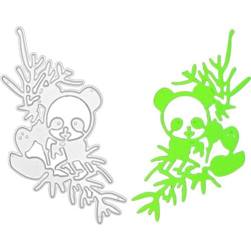Julyarts Panda Fruit Cutting Dies Frame Craft Dies For DIY Scrapbooking Embossing Paper Cards Making Decorative Crafts Supplies